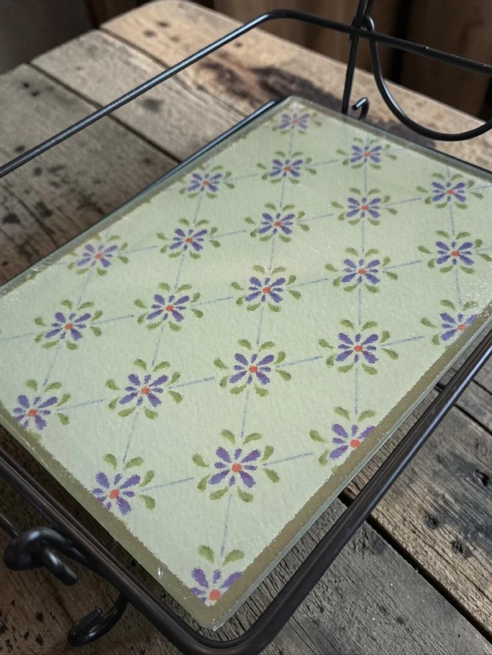 Temp-tations by Tara Trellis 3.5‎ Qt Bake Dish with Rack and Trivit NWOT